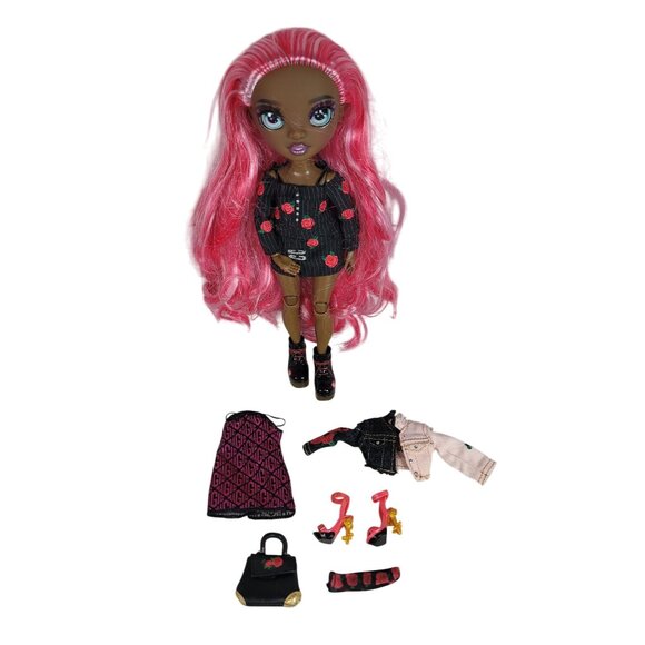 Rainbow High Daria Roselyn Doll Series 3 Original Clothing Pink Hair 11 PCS MGA - Picture 10 of 10